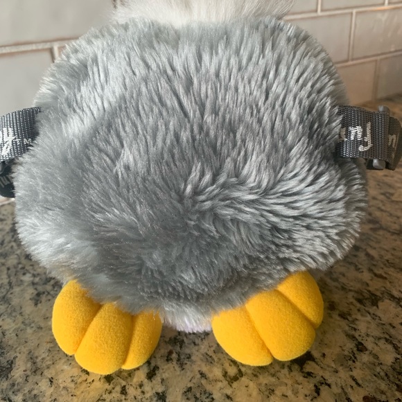 Very Rare Vintage Furby 1999 Grey 12” Adjustable Backpack Bag - Picture 7 of 7